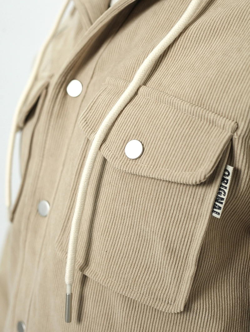 Blouson velours avec capuche